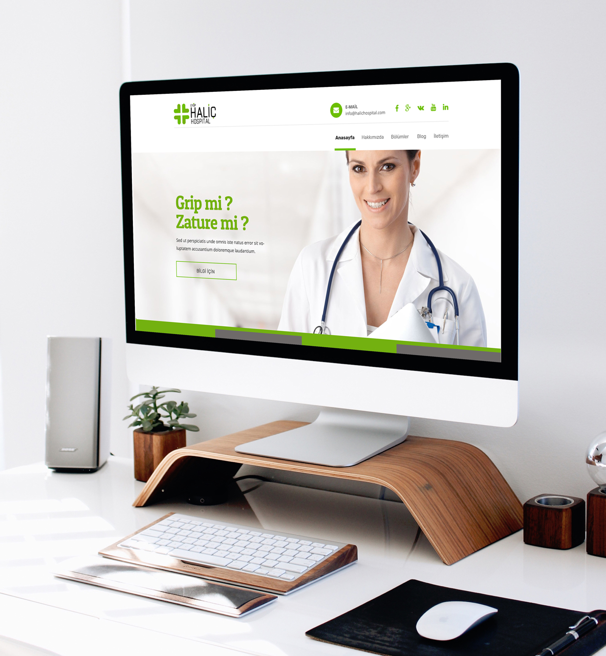 HALİÇ HOSPITAL WEB SİTE