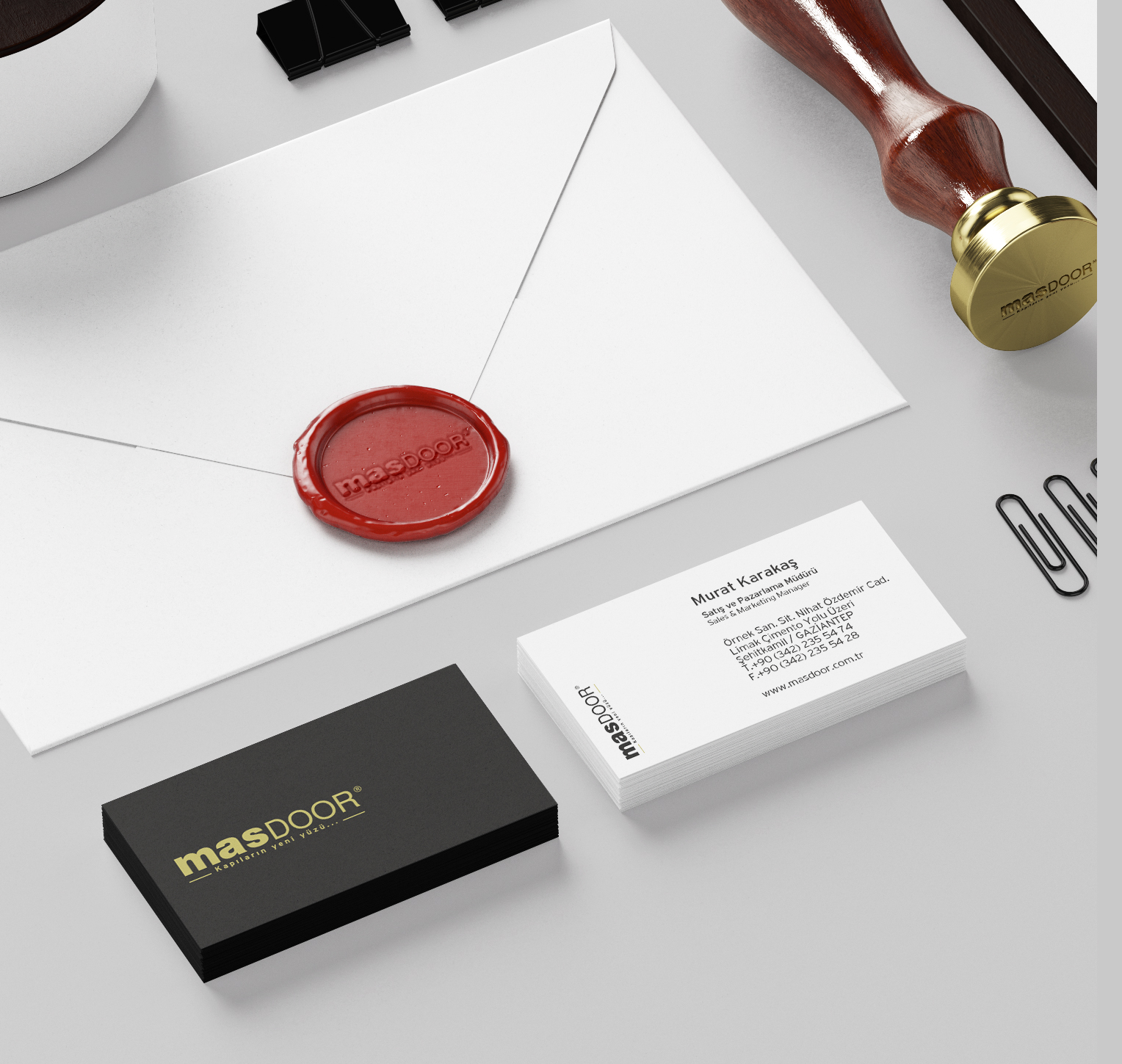 MASDOOR KAPI KURUMSAL KİMLİK